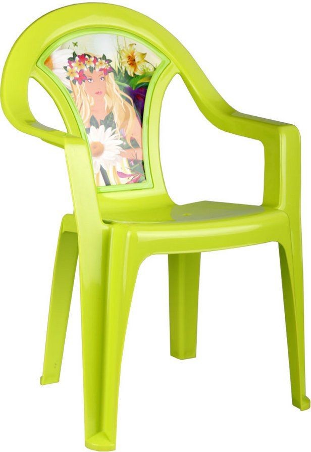 صندلی کودک عکس دار مقاوم و سبک برای فضای باز