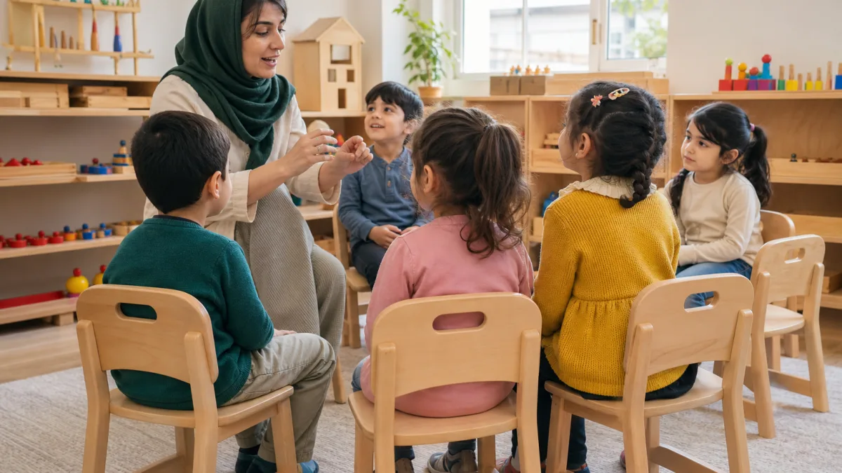 صندلی مهد کودک ترب برای کلاس بازی غذا و آموزش ایمن